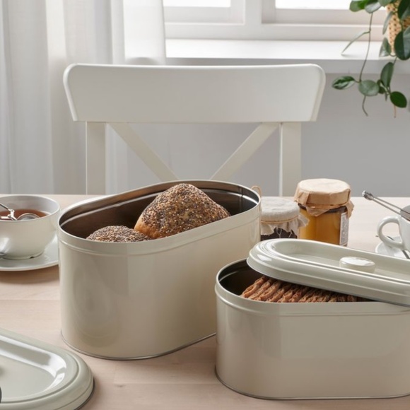 IKEA Beige Kitchen Canisters - Set of 2 - Picture 4 of 10